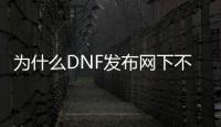 为什么DNF发布网下不了