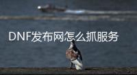 DNF发布网怎么抓服务器