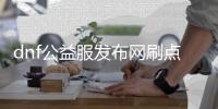 dnf公益服发布网刷点券工具（dnf公益服发布网bug）