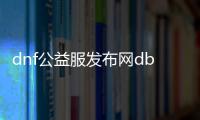 dnf公益服发布网db（dnf公益服发布网gm权限通用）