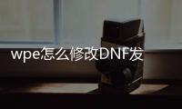 wpe怎么修改DNF发布网（dnf npk修改）
